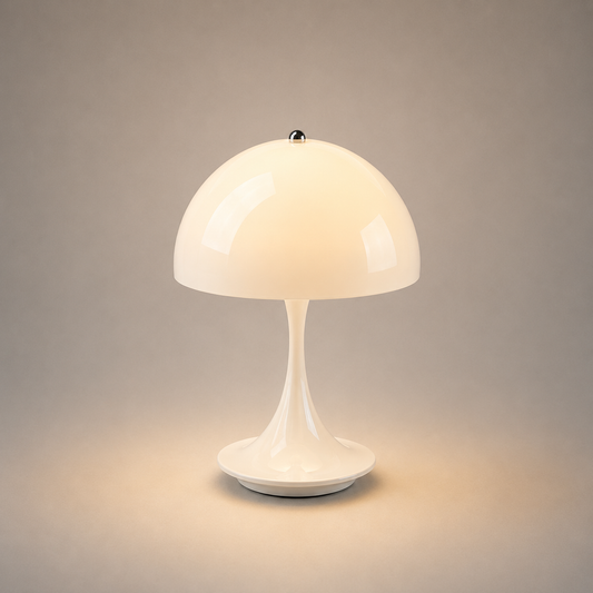 Vaelus Dome Mini | Minimalist Gloss Mushroom Light