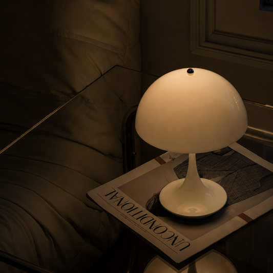 Vaelus Dome Mini | Minimalist Gloss Mushroom Light