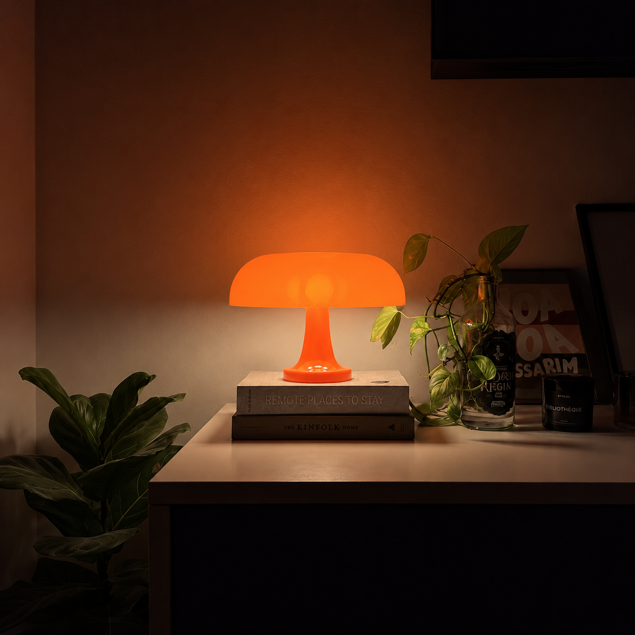 Vaelus Aura | Retro Mushroom Accent Lamp